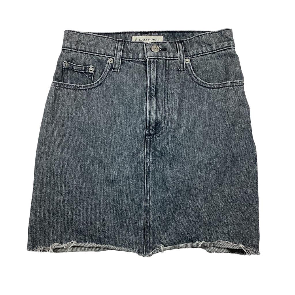 Lucky Brand High Rise Mini Denim Skirt